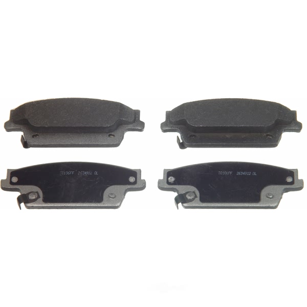 Wagner ThermoQuiet Semi-Metallic Disc Brake Pad Set MX1020A