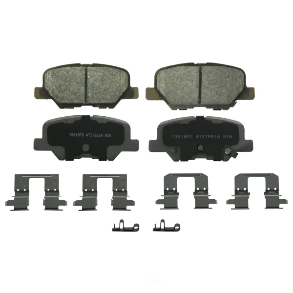 Wagner Thermoquiet Ceramic Rear Disc Brake Pads QC1679