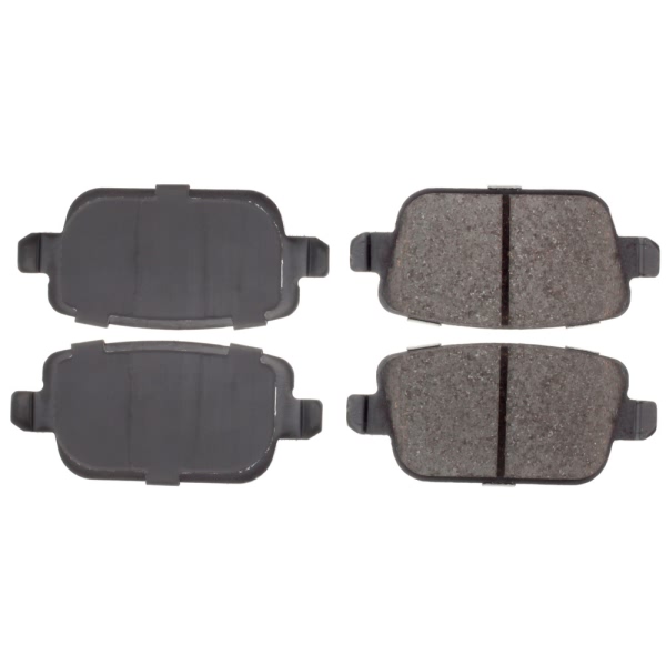 Centric Posi Quiet™ Ceramic Rear Disc Brake Pads 105.13141