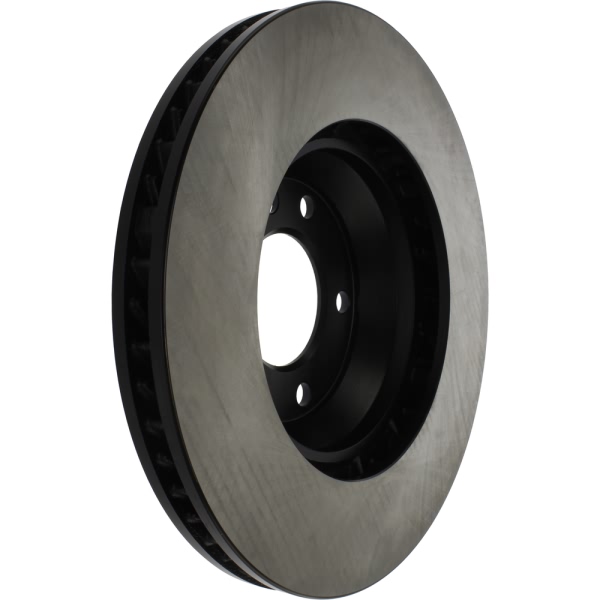 Centric Premium Vented Front Passenger Side Brake Rotor 125.33091