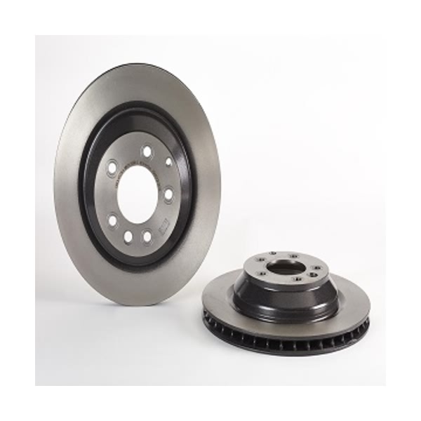 brembo UV Coated Series Vented Rear Brake Rotor 09.9871.11