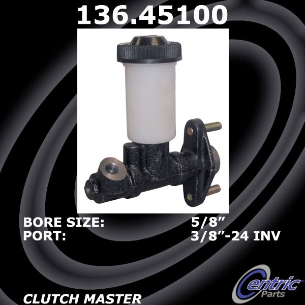 Centric Premium Clutch Master Cylinder 136.45100