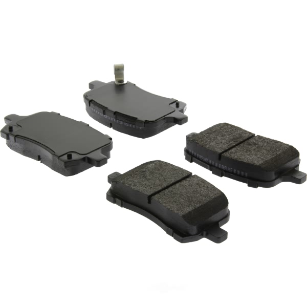 Centric Posi Quiet™ Extended Wear Semi-Metallic Front Disc Brake Pads 106.10280