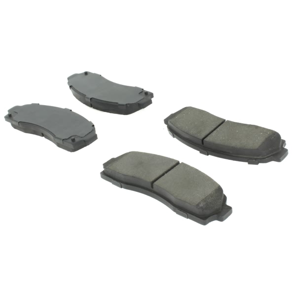 Centric Posi Quiet™ Semi-Metallic Brake Pads With Hardware 104.08330