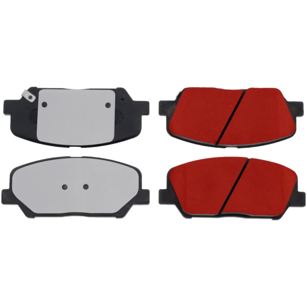 Centric Posi Quiet Pro™ Ceramic Front Disc Brake Pads 500.16750