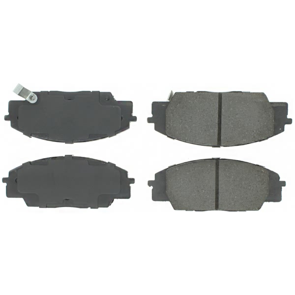 Centric Posi Quiet™ Semi-Metallic Brake Pads With Hardware 104.08290