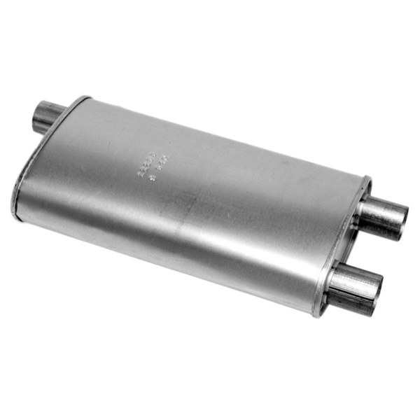 Walker Quiet Flow Stainless Steel Oval Aluminized Exhaust Muffler 22253