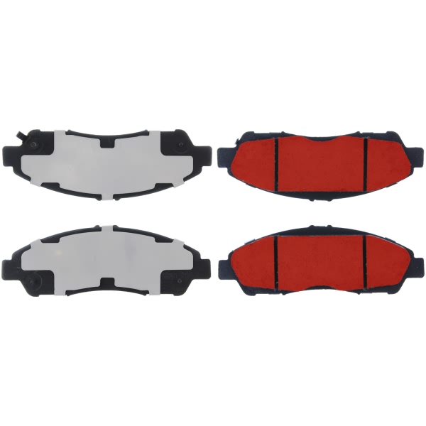 Centric Posi Quiet Pro™ Ceramic Front Disc Brake Pads 500.13781