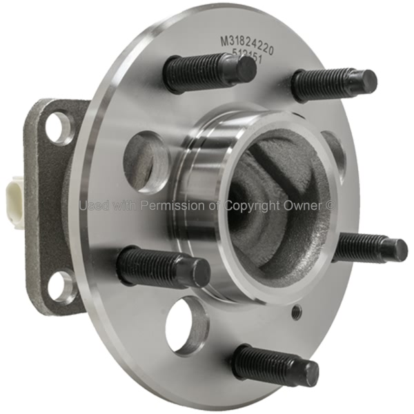 Quality-Built WHEEL BEARING AND HUB ASSEMBLY WH512151