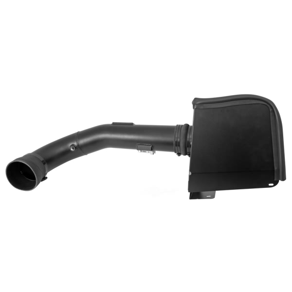 K&N 71 Series Blackhawk Induction® Aluminum Textured Black Cold Air Intake System with Black Filter 71-3070