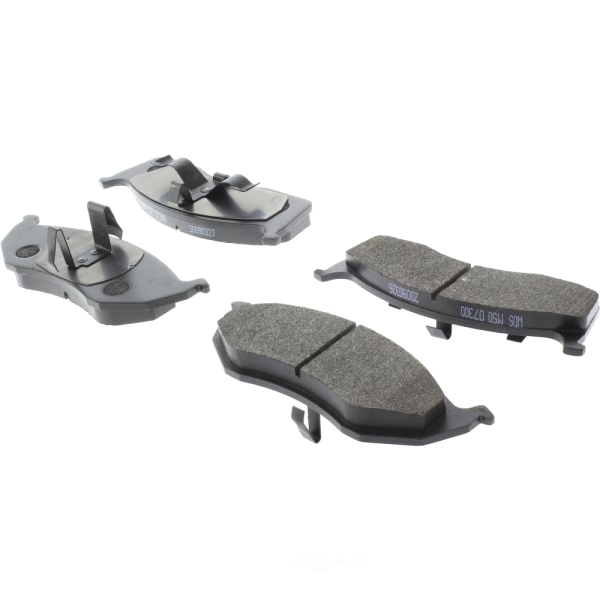 Centric Posi Quiet™ Semi-Metallic Front Disc Brake Pads 104.07300