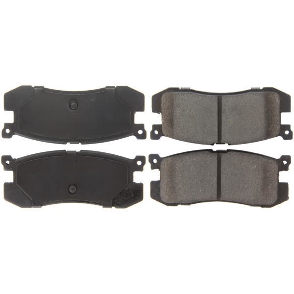 Centric Posi Quiet™ Ceramic Rear Disc Brake Pads 105.04000