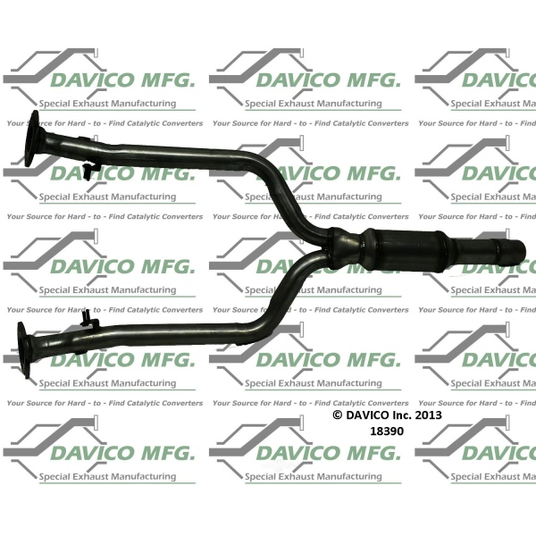 Davico Direct Fit Catalytic Converter and Pipe Assembly 18390