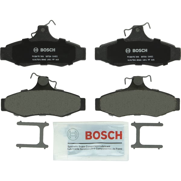 Bosch QuietCast™ Premium Organic Rear Disc Brake Pads BP724