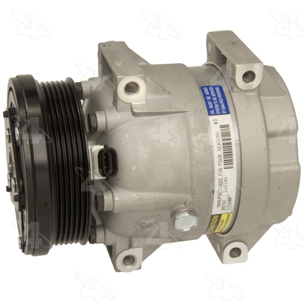 Four Seasons A C Compressor With Clutch 98292