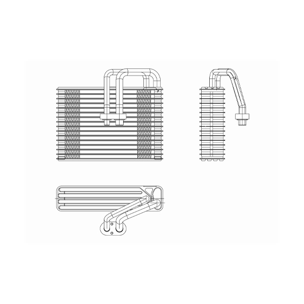 TYC TYC A/C Evaporator Core 97221