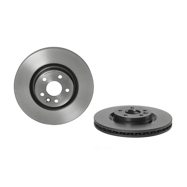 brembo UV Coated Series Vented Front Brake Rotor 09.C207.11