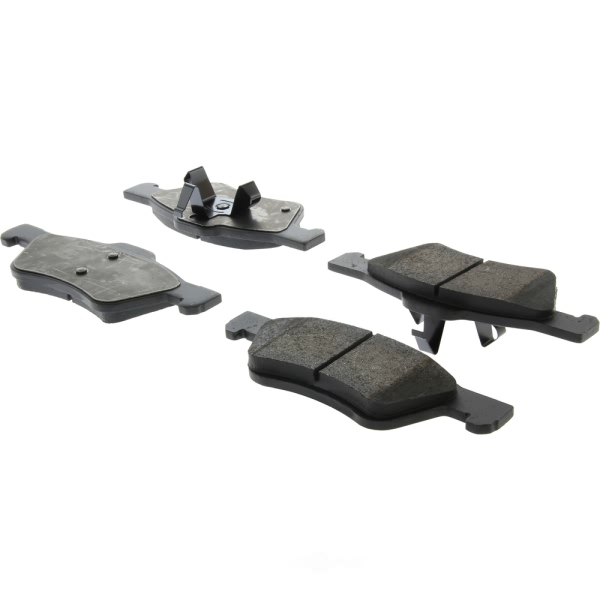 Centric Posi Quiet™ Semi-Metallic Brake Pads With Hardware 104.10470