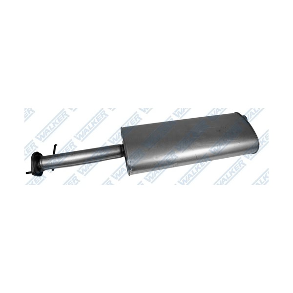 Walker Quiet Flow Stainless Steel Oval Aluminized Exhaust Muffler 21421