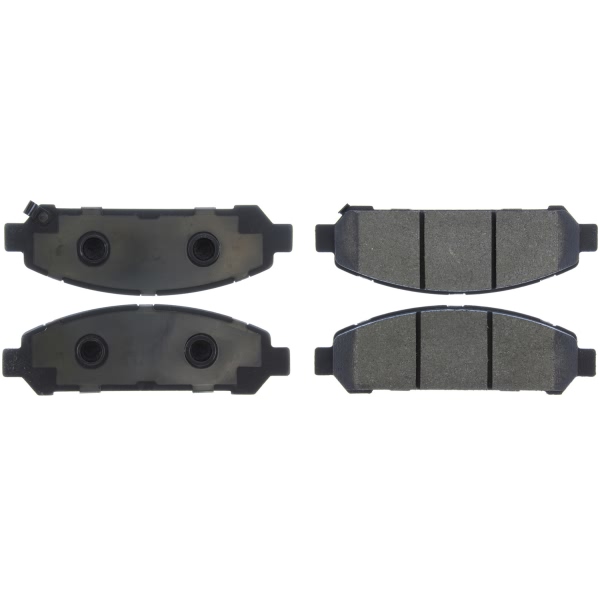 Centric Posi Quiet™ Semi-Metallic Front Disc Brake Pads 104.14010