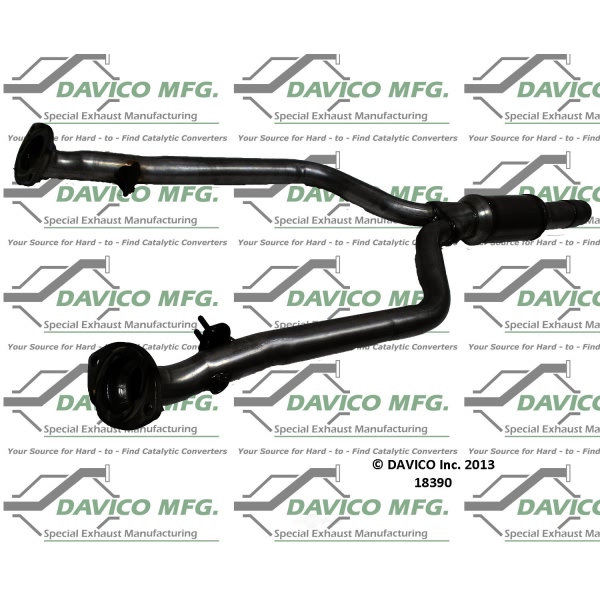 Davico Direct Fit Catalytic Converter and Pipe Assembly 18390