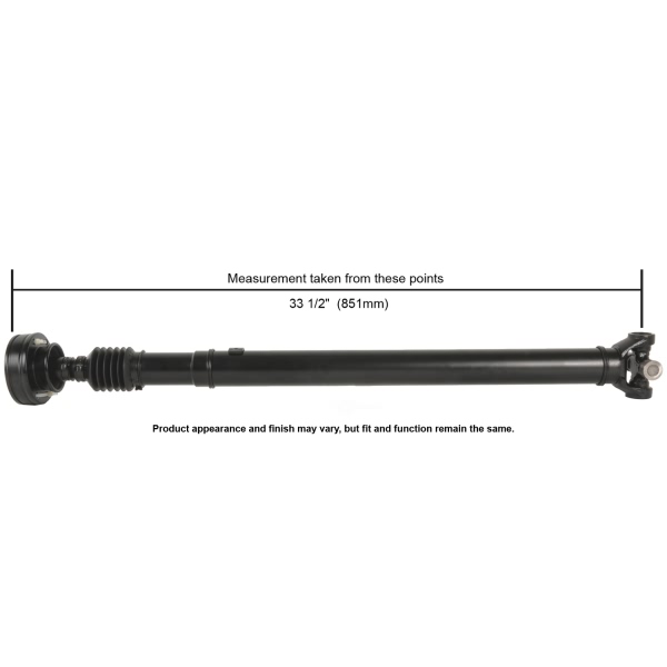 Cardone Reman Remanufactured Driveshaft/ Prop Shaft 65-9767