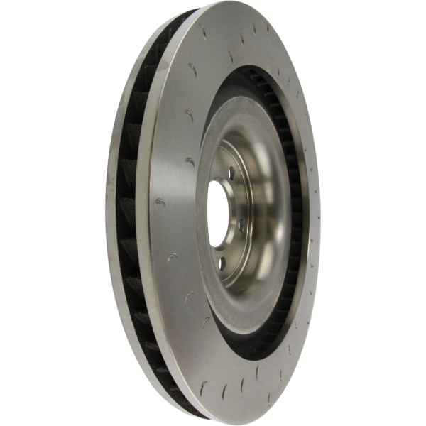 Centric SportStop Slotted 1-Piece Front Passenger Side Brake Rotor 126.20025