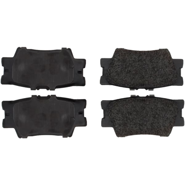 Centric Posi Quiet™ Extended Wear Semi-Metallic Rear Disc Brake Pads 106.12121