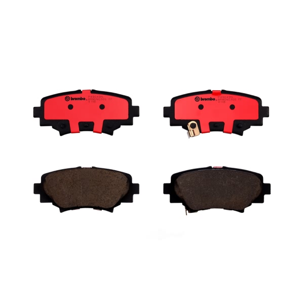 brembo Premium Ceramic Rear Disc Brake Pads P49049N