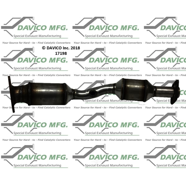 Davico Direct Fit Catalytic Converter and Pipe Assembly 17198
