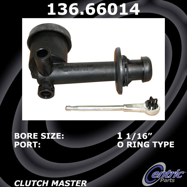 Centric Premium Clutch Master Cylinder 136.66014