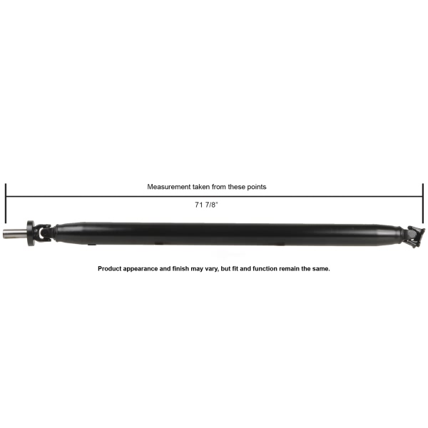 Cardone Reman Remanufactured Driveshaft/ Prop Shaft 65-5022