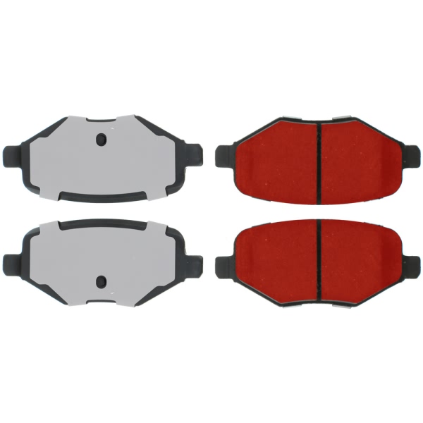 Centric Posi Quiet Pro™ Ceramic Rear Disc Brake Pads 500.13770