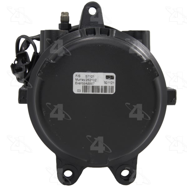 Four Seasons Remanufactured A C Compressor With Clutch 57101