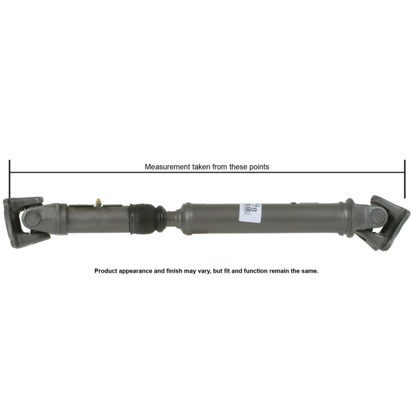 Cardone Reman Remanufactured Driveshaft/ Prop Shaft 65-9478
