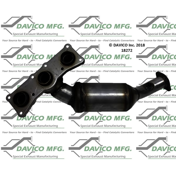 Davico Exhaust Manifold with Integrated Catalytic Converter 18272