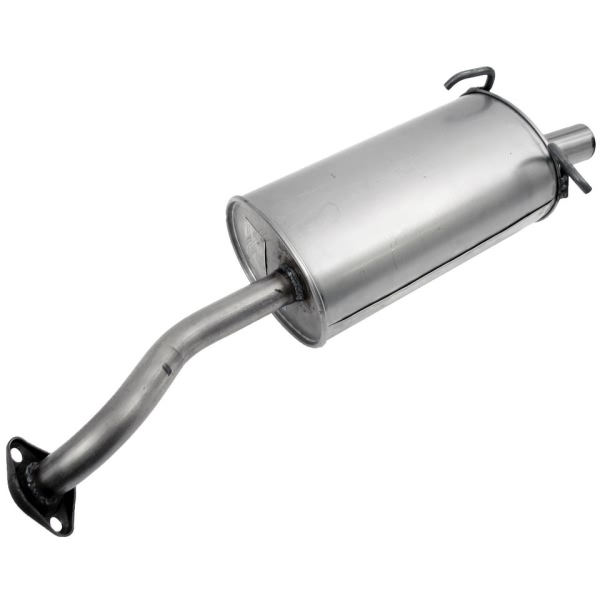Walker Quiet Flow Stainless Steel Oval Aluminized Exhaust Muffler And Pipe Assembly 54749