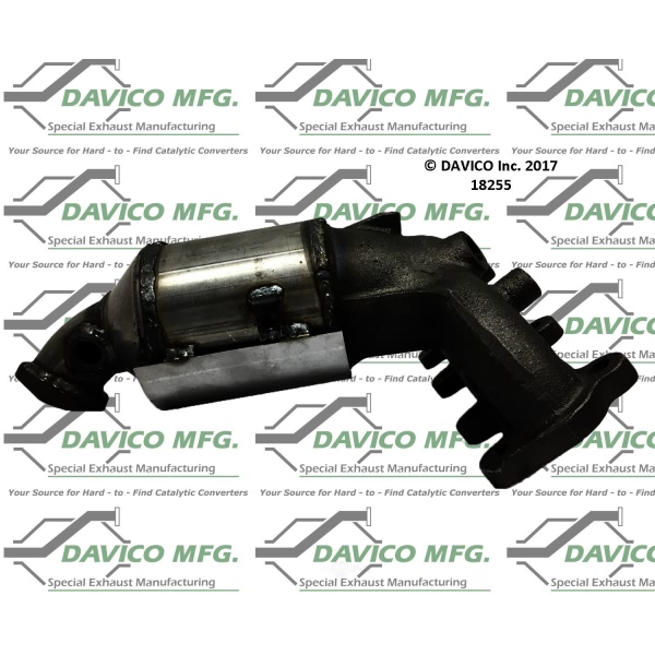 Davico Exhaust Manifold with Integrated Catalytic Converter 18255