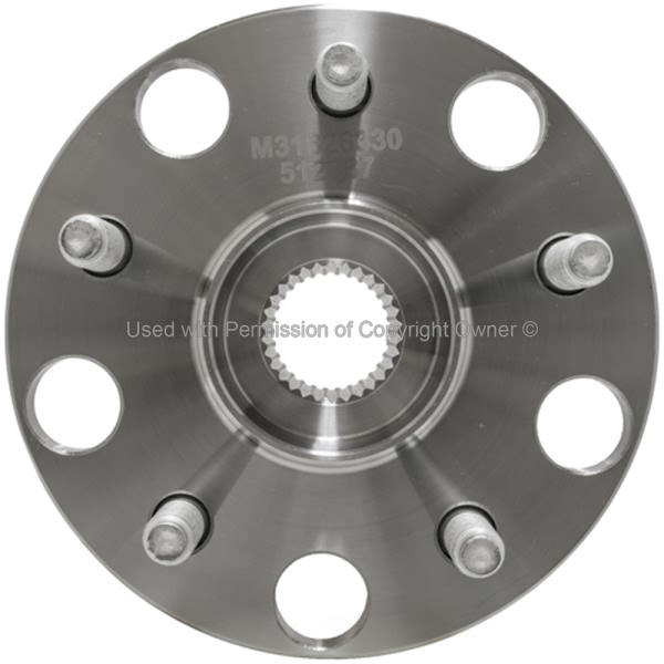 Quality-Built WHEEL BEARING AND HUB ASSEMBLY WH512337