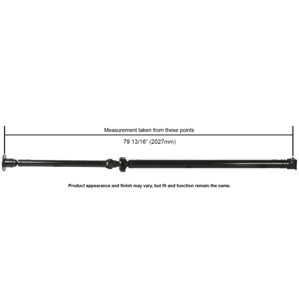 Cardone Reman Remanufactured Driveshaft/ Prop Shaft 65-2000