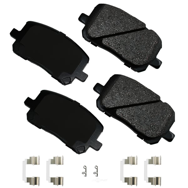 Akebono Pro-ACT™ Ultra-Premium Ceramic Front Disc Brake Pads ACT923A