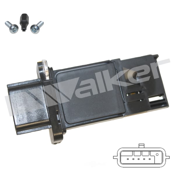 Walker Products Mass Air Flow Sensor 245-1256