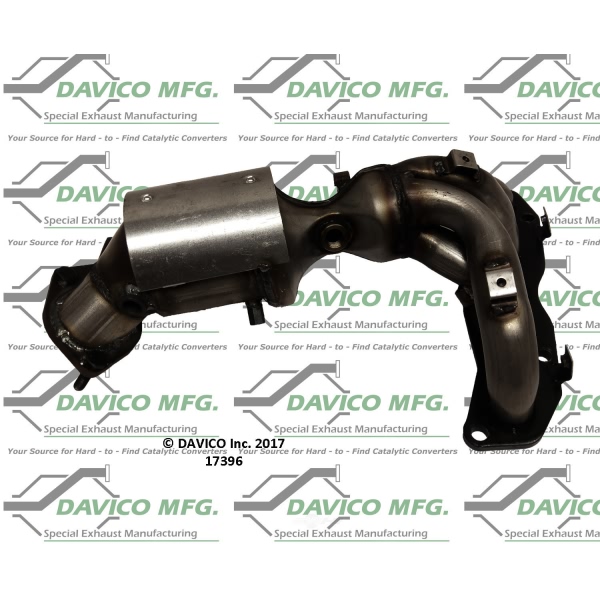 Davico Exhaust Manifold with Integrated Catalytic Converter 17396