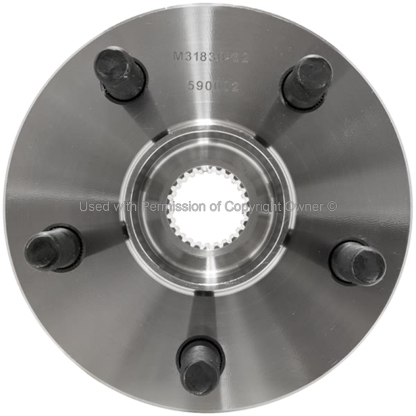 Quality-Built WHEEL BEARING AND HUB ASSEMBLY WH590002