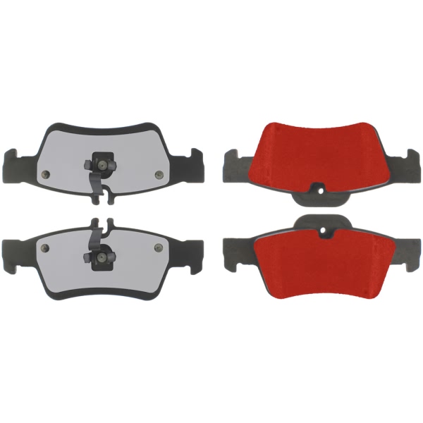 Centric Posi Quiet Pro™ Semi-Metallic Rear Disc Brake Pads 500.09860