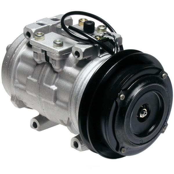 Denso Remanufactured A/C Compressor with Clutch 471-0124