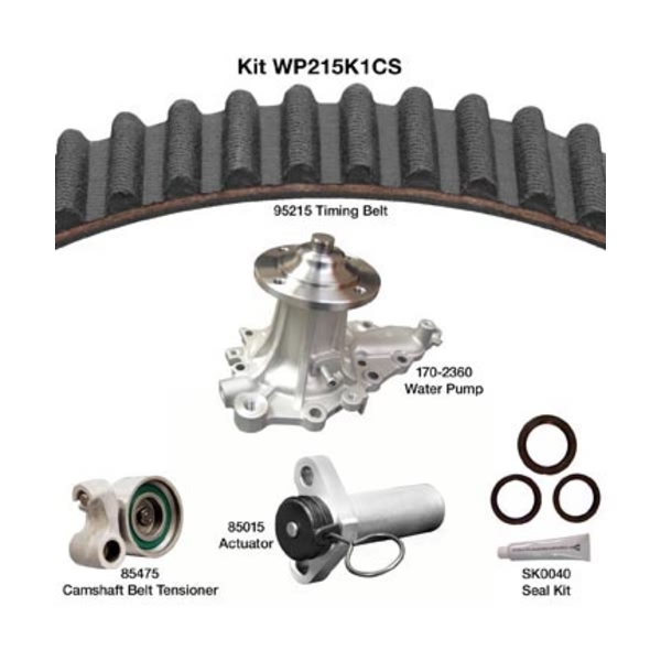 Dayco Timing Belt Kit With Water Pump WP215K1CS