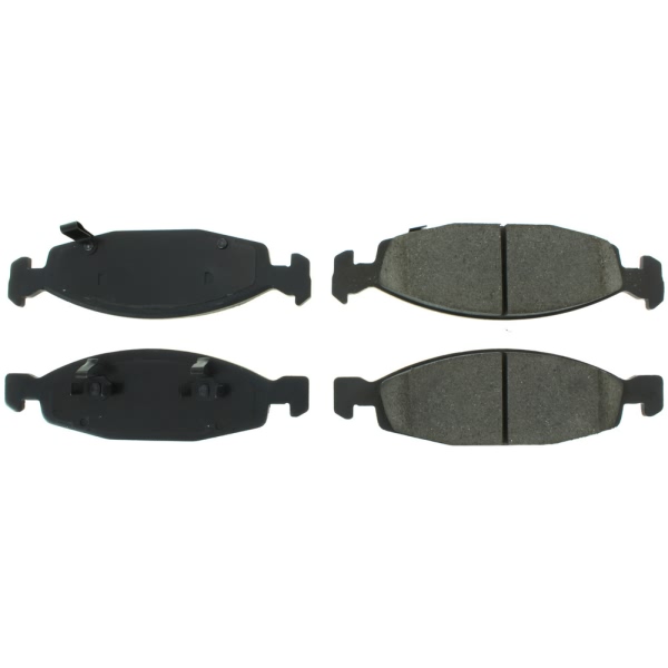 Centric Posi Quiet™ Ceramic Front Disc Brake Pads 105.07900