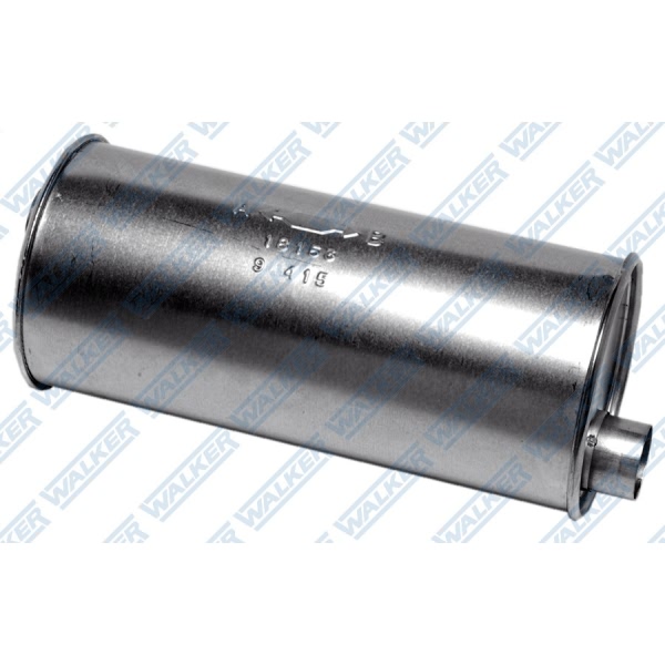 Walker Soundfx Steel Round Aluminized Exhaust Muffler 18153