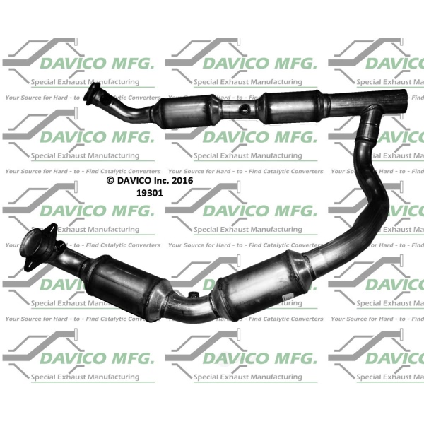Davico Direct Fit Catalytic Converter and Pipe Assembly 19301